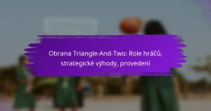 Obrana Triangle-And-Two: Role hráčů, strategické výhody, provedení